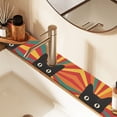 thumbnail image 2 of Yayeee Faucet Mat for Kitchen Sink 30" Diatomite Long Splash Guard Pad, Black Cat, 2 Pack, 2 of 7