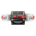 thumbnail image 2 of Car Circuit Breaker,12-24V Car Auto Accessory Audio Reset Circuit Breaker Car Fuse Holder Exceptional Value, 2 of 7