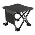 thumbnail image 5 of Dualoai Folding Camping Stool Foot Rest Stool Compact Lightweight with Side Pocket Small 28cmx28cmx23cm, 5 of 9