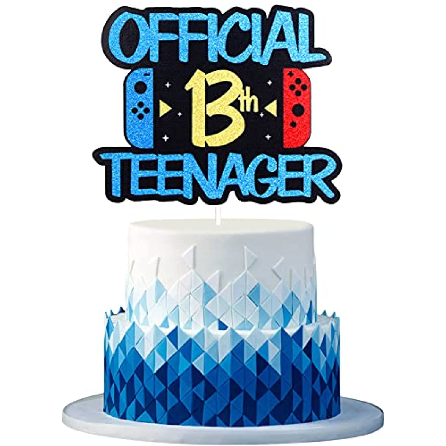 13 Official Teenager Game Birthday Cake Topper - Video Game Boys ...
