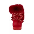 thumbnail image 2 of Juicy Couture Womens Faux Suede Cozy Winter & Snow Boots, 2 of 4