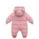 thumbnail image 4 of Body De Bebé Canastilla Onesies Para Niños Recién Nacidos Invierno Niñas Niños Ropa Cálida Orejas De Dibujos Animados Mono Con Capucha Mono Rosa Odeerbi LM103-3212, 4 of 4