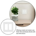 thumbnail image 2 of Switch Socket Panel Light Switch Covers Double Outlet Cover Plate Wall Plate Cover, 2 of 6