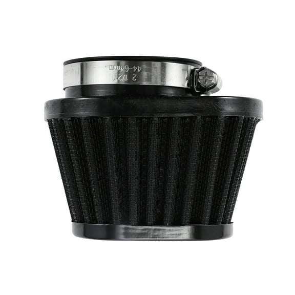 Unique Bargains 1 Pc Dirt Bike Mini Bike Pit Bike Motocross Air Filter Motorcycle Air Intake Filter 55mm ID Black