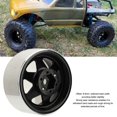 thumbnail image 3 of 4Pcs Metal Deep Dish Hub Wheel Rims for Axial SCX10 90046 1.9 Inch for D90, HSP, Redcat, , HPI, 3 of 7