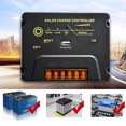 thumbnail image 2 of Controlador solar de 20 A, regulador de batería de panel solar de 12 voltios/24 voltios, identificación automática, 2 of 8