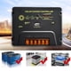 thumbnail image 2 of Controlador Solar 20A, regulador de batería de Panel Solar, controlador de recarga Solar de identificación automática de 12 voltios/24 voltios, 2 of 8