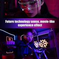 thumbnail image 5 of 3 Pcs LED Visor Glasses, 7 Colors & 5 Modes Futuristic Glasses, Cyberpunk Light-Up Goggles, and Luminous Glasses, 5 of 5