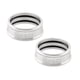 thumbnail image 5 of 2 anillos de bloqueo para manillar de bicicleta, anillos de fijación para manillar de bicicleta plegable, duraderos Argenta 25.4mm, 5 of 9