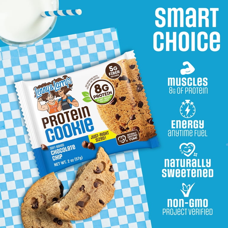Lenny & Larry's Complete Cookie, Vegan, Chocolate Chip, 2 oz, 12