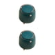 thumbnail image 1 of Bearachild Cubo de basura de escritorio con bloqueo de olores y fácil operación para higiene Cubo de oficina de ABS de aspecto limpio Oro verde Oro verde oscuro 2Conjunto, 1 of 6