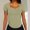A, variant on YVNAURA Womens Pull On Pleated Sweetheart Neck T Shirt Slim Fit Combed Cotton Short Sleeve Straight Shoulder Base Layer Summer 2026, Dark Gray,L
