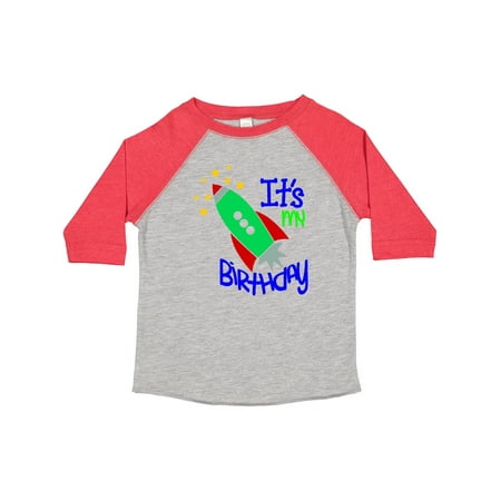 

Inktastic It s My Birthday Rocket Ship Gift Toddler Boy or Toddler Girl T-Shirt