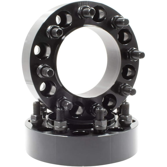 CWA 8x200 Hub Centric Wheel Spacers 2 Inch 2005 & Newer F-350 Dually Trucks Set of 2