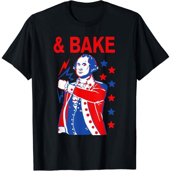 Funny Shake and Bake 4th of July Couple Matching T-Shirt