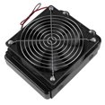 thumbnail image 2 of CPU Radiator Fan, Water Cooling Radiator, Black Aluminum For Computer CPU Water-cooled, 2 of 8