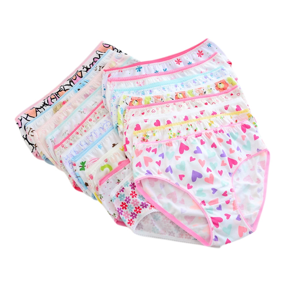 Girls Pants Briefs Kncikers Underwear Childrens Cotton 5 pack