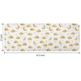 thumbnail image 7 of White Golden Cloud Moon Pattern Kitchen Rug Mat,Kitchen Runner Rugs Non Skid Washable,Decorative Kitchen Floor Mats for Kitchen,Sink,Laundry,17"x47.2", 7 of 7