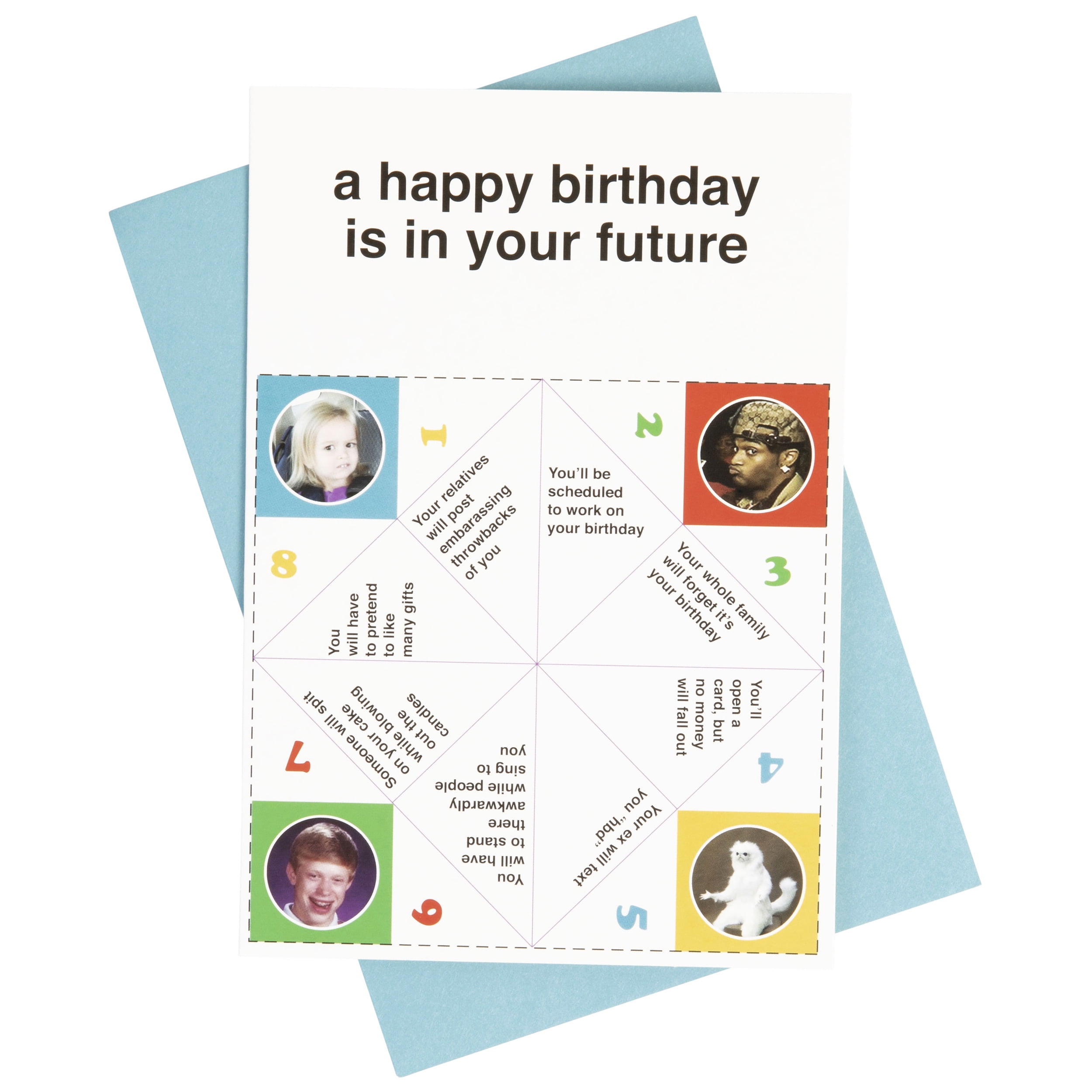 What Do You Meme?® Birthday Card (Fortune Teller)