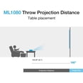 thumbnail image 4 of Proyector láser Full HD ultraportátil Optoma ML1080 de 1200 lm, 4 of 8