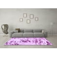 thumbnail image 3 of Ahgly Company Indoor Rectangle Abstract Purple Modern Area Rugs, 7' x 10', 3 of 4