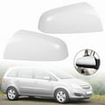 thumbnail image 2 of Primed White Left Right Rearview Mirror Cover Side Mirror Caps For Vauxhall Zafira MK2 2005 2006 2007 2008 Car Replace Part 1pc Right, 2 of 6