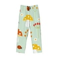 thumbnail image 6 of Daiia Mushroom Bee Men's Sleep Pant with Pockets and Drawstring,Pajama Pants-X-Large, 6 of 9