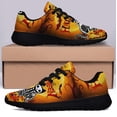 thumbnail image 3 of Cat Skeleton Skull Hallween Shoes Sneakers for Women Men Black Size 7, 3 of 7