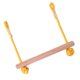 thumbnail image 5 of Juego de escalada infantil para desarrollo físico - Barra de mono amarilla con cuerda resistente (soporta 60kg) - Ideal para interior/exterior, 5 of 6