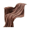 thumbnail image 3 of Blanket Clearance, 7.9X5.9X1.2 Inches Blanket Flannel Blanket Coral Fleece Blanket Brown a 1*Blanket By Shiogb, 3 of 3