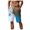 Z135-Light Blue, variant on CHENge Big Tall Swim Trunks Loose Fit Solid Color Quick-Dry 4th Of July Swim Trunks with Compression Liner Stretch Fabric Summer Swimwear