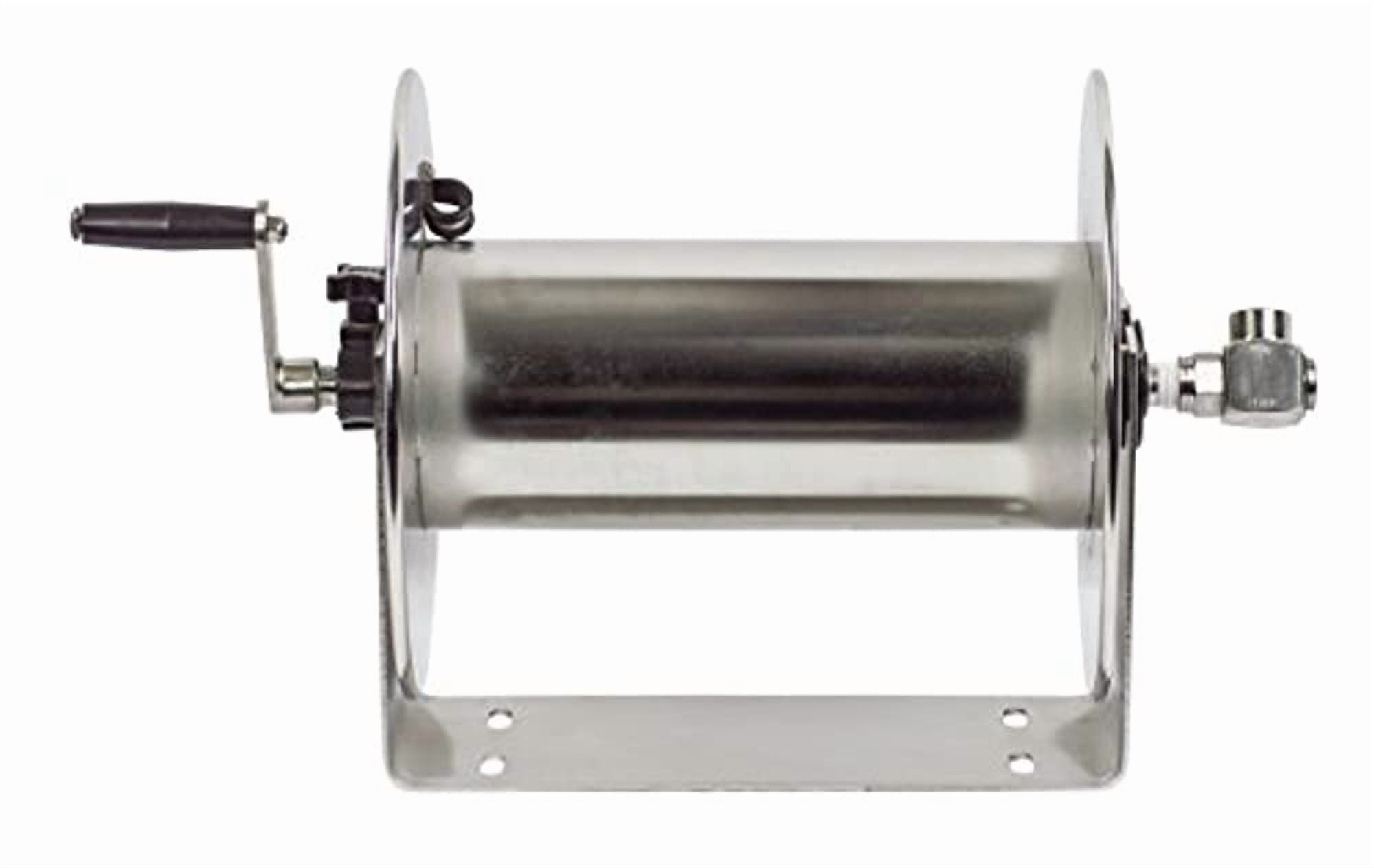 COXREELS Hand Crank Hose Reel,75 ft. Hose Length 112-4-75-SS
