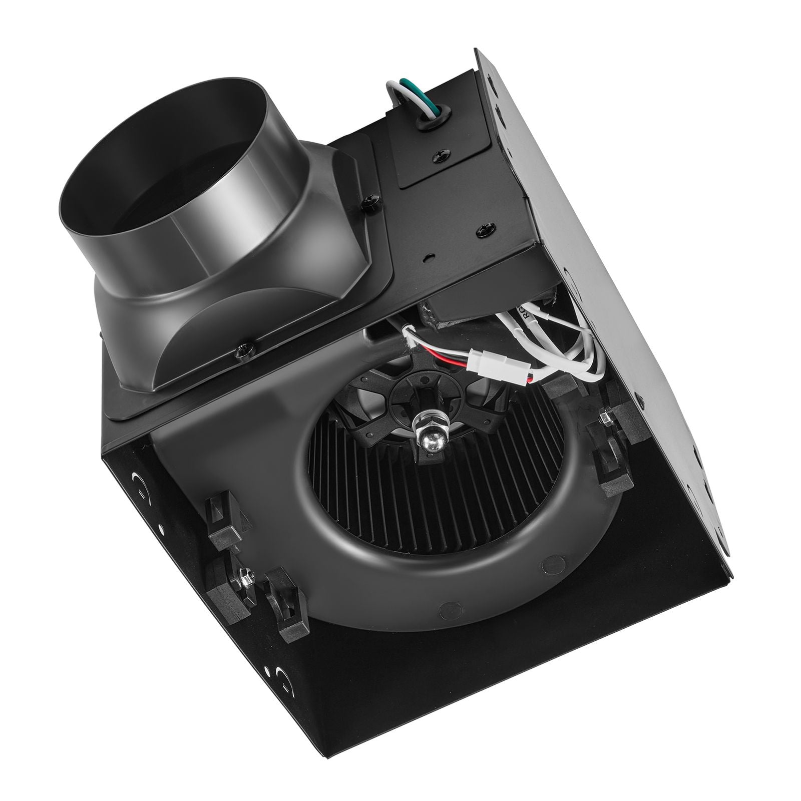 Bathroom Exhaust Fan with 7-Color RGB Lights, 80-110-130 CFM, 1.5 Sones Low Noise, DC Motor, Remote Control for KTV Laundry Room