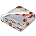 thumbnail image 2 of Bixox Fleece Blanket Cute Autumn Gnomes Pattern Super Soft Double-Sided Microfiber Flannel Blanket for Sofa, Bed, Couch,Suitable for All Seasons -, 2 of 5