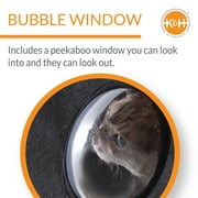 K&H Pet Products Universal Mount Kitty Sill Hooded Fleece 14 X 24 Inches