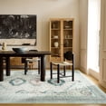thumbnail image 2 of Jamfeel Rugs for Living Room Vintage Print Non-slip Low Pile Area Rug Ultra-Thin Soft Washble Carpets 4' X 6' Beige, 2 of 7