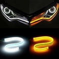 thumbnail image 3 of Kenally 2 piezas de tira de luz automática de silicona portátil impermeable a prueba de polvo 60cm Universal 1500lm DC 12V lámpara de día accesorios Bombillas para automóviles Kenally VI017014-00B, 3 of 6