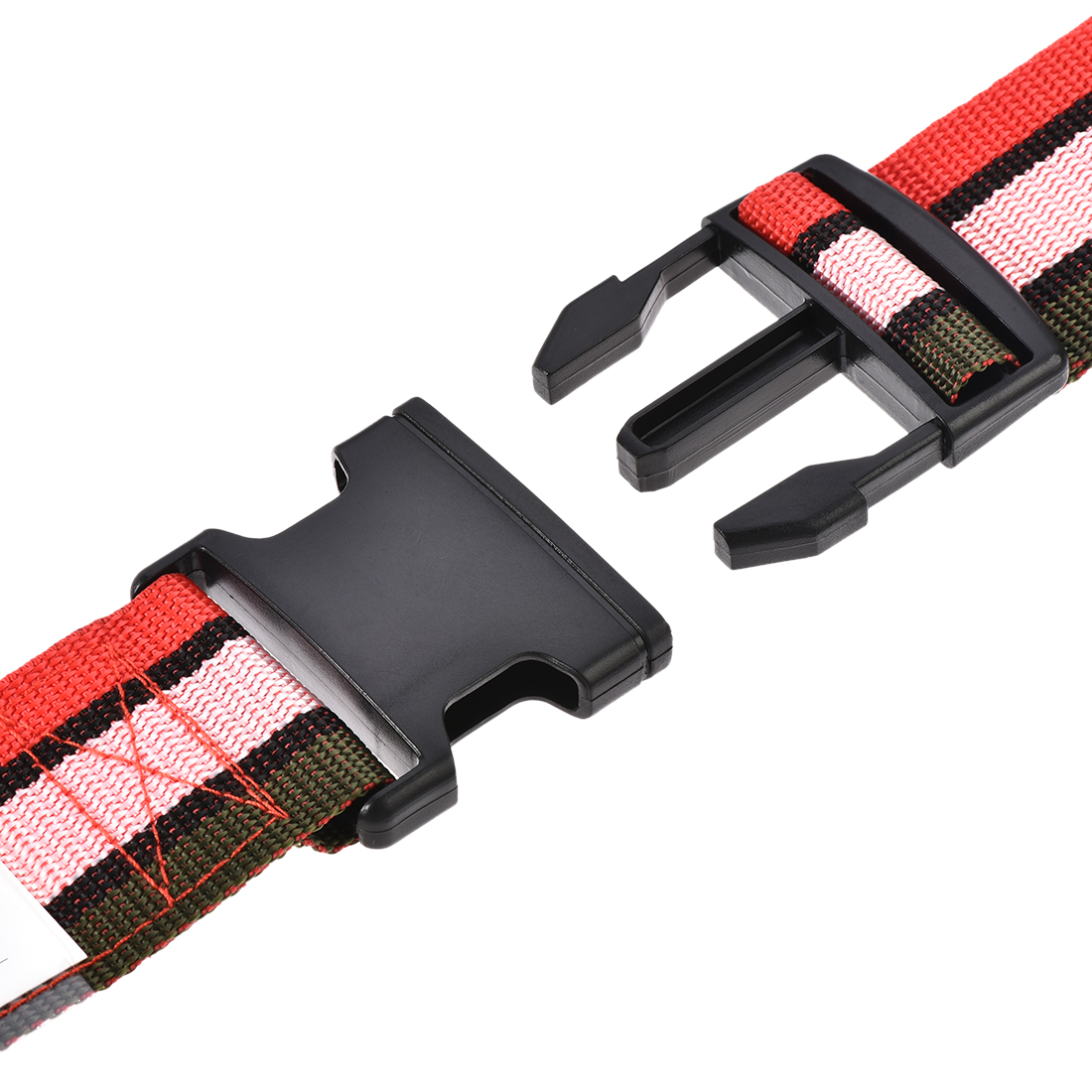 Unique Bargains Luggage Straps Suitcase Belts with Buckle Adjustable PP Packing Accessory