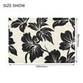 thumbnail image 6 of Ryvnso Elegant Tropical Floral-t7 Bathroom Shaggy Rugs Toilet U Shape Mat Soft Contour Rug 20"x24", 6 of 9