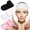 White Black Pink, variant on Minzimin 3Pcs Spa Facial Headband White Black Grey Head Wrap Terry Cloth Waffle Adjustable Makeup Headband for Bath Sports Washing Face Shower
