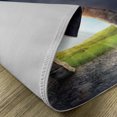 thumbnail image 5 of Ambesonne Nature Place Mats Set of 4, Greenland Wildflowers, Standard Size, Green Yellow, 5 of 6