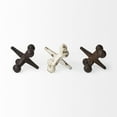 thumbnail image 4 of Mercana Industrial Set Of 3 Metal Decor With Brown Finish 57164, 4 of 9
