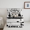 thumbnail image 5 of Catabedysis Simple Camper Twin Comforter Sets,Happy Camping Print Bedding Set For Boys,Multicolor,Black Reversible,2pcs,1 Comforter and 1 Pillowcase, 5 of 7