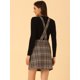 thumbnail image 4 of Disfraz de navidad PaMujer, CorrAjustable Por EnciDe Rodilla, Vestido General, FalCon Tirantes Marrón S, 4 of 6