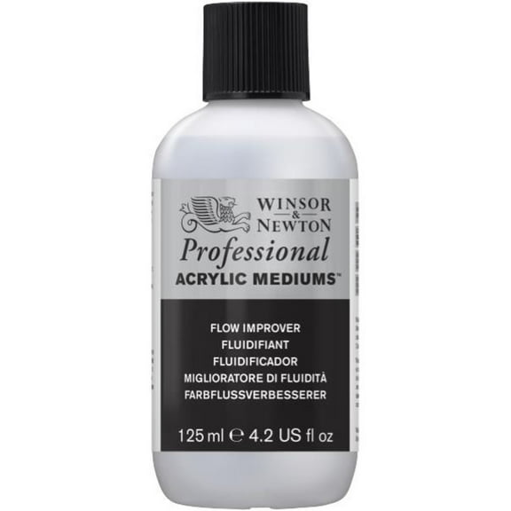 Winsor & Newton Artists' Acrylic Flow Improver, 125ml Bottle