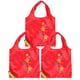 thumbnail image 5 of bolsas ecológicas plegables reutilizables estilo fruta, para exteriores, de poliéster, para mujer (estilo fresa)., 5 of 6