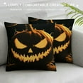 thumbnail image 3 of Patifu Nightmare Before Christmas  Square Throw Pillow Case Decorative Cushion Cover Pillowcover for Sofa  Halloween Throw Pillow Covers (9) 24x24in, 3 of 5