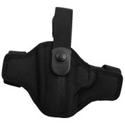 UPC 013527178558 product image for Bianchi 7506 AccuMold Belt Slide Holster, Black, Left Hand - Kimber Compact and | upcitemdb.com