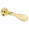 thumbnail image 3 of Utopia Alley Danbury Cabinet Ring Pull Knob - Decorative Cabinet Drop Pull Knobs for Cabinets and Drawers - Vintage Cabinet Hardware with Hand Finished Polished Gold - Metal Drawer Pull Knobs 2.7", 3 of 7