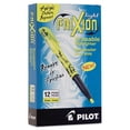 thumbnail image 3 of Frixion Light Erasable Highlighter, Yellow Ink, Chisel Tip, Yellow/black Barrel, Dozen | Bundle of 10 Dozen, 3 of 3